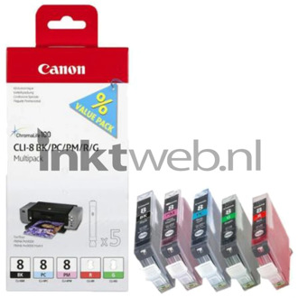 Canon CLI-8 Photo Multipack zwart cartridge