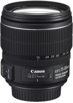 Canon EF-S 15-85mm f/3.5-5.6 IS USM objectief