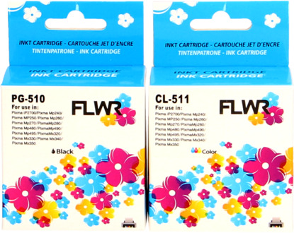 Canon FLWR Canon PG-510/CL-511 Multipack zwart en kleur cartridge