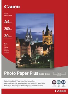 Canon fotopapier SG-201 A4 20 vel