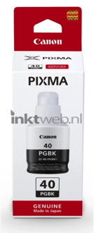 Canon gi-40 ink bottle black Inkt Zwart