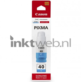 Canon gi-40 ink bottle cyan Inkt Blauw