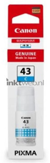 Canon GI-43C inktfles cyaan (origineel)