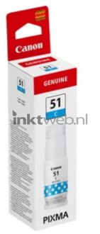 Canon gi-51 ink bottle cyan Inkt Blauw