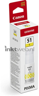 Canon gi-51 ink bottle yellow Inkt Geel