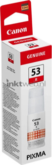 Canon gi-53 ink bottle red Inkt Rood