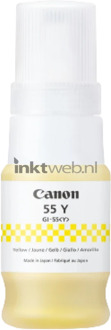 Canon GI-55Y inktfles geel (origineel)