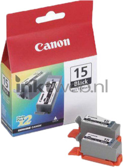 Canon Inkcartridge Canon BCI-15 zwart 2x