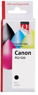 Canon Inkcartridge quantore can pgi-520 + chip zwart