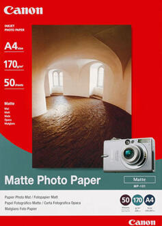 Canon Inkjetpapier Canon MP-101 A4 170gr mat 50vel
