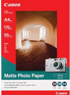 Canon Inkjetpapier Canon MP-101 A4 170gr mat 50vel