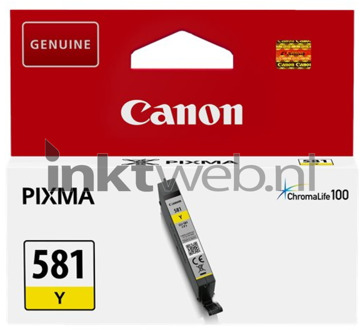 Canon Inktcartridge Canon CLI-581 geel