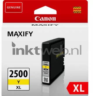 Canon Inktcartridge Canon PGI-2500XL geel HC