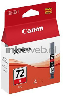 Canon inktcartridge PGI-72R rood, 14 ml - OEM: 6410B001