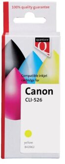 Canon Inktcartridge quantore alternatief tbv canon Cli-526 geel