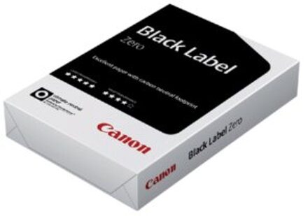 Canon Kopieerpapier canon black label zero a4 75gr wit 500 vel