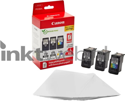 Canon Origineel Canon PG-540Lx2/CL-541XL Photo Value Pack zwart en kleur