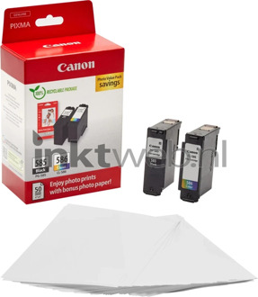 Canon Origineel Canon PG-585/CL-586 Photo Value Pack zwart en kleur