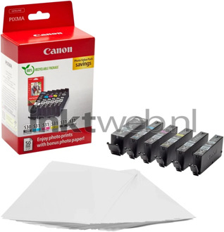 Canon Origineel Canon PGI-530 / CLI-531 Photo Value Pack cyaan