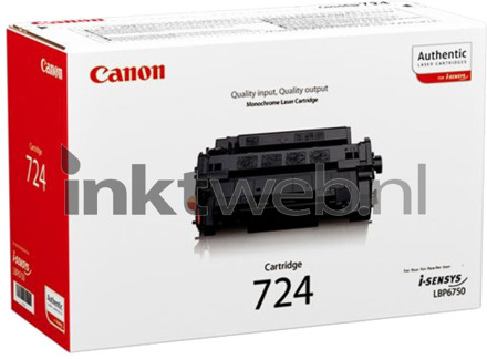 Canon Pack van 1 tonercartridge - CRG-724 - Zwart - Standaardcapaciteit