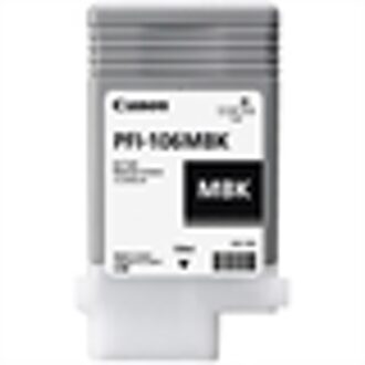 Canon PFI-106 MBK inktcartridge mat zwart Wit