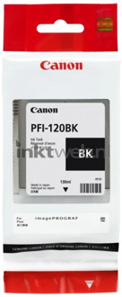 Canon PFI-120BK inktcartridge Original Zwart 1 stuk(s)