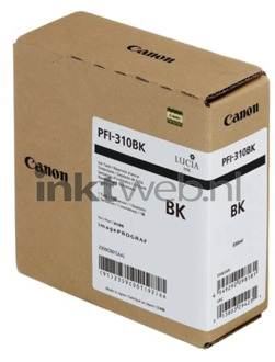 Canon PFI-310BK inktcartridge zwart (origineel)