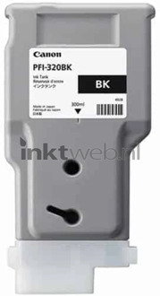 Canon PFI-320BK inktcartridge Original Zwart 1 stuk(s)
