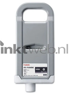 Canon PFI-703MBK inktcartridge mat zwart hoge capaciteit 3 stuks (origineel)