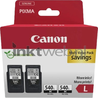 Canon PG-540L Twinpack zwart cartridge