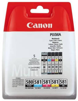 Canon PGI-580/CLI-581 Multipack Inkt