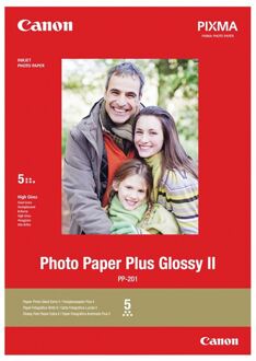 Canon PP-201 A 3+ 20 vel 265 g Photo Paper Plus Glossy II