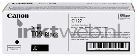 Canon T09 toner cartridge zwart (origineel)