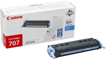 Canon Tonercartridge Canon 707 blauw