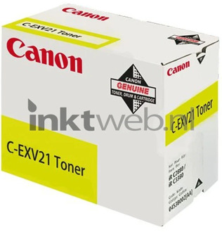 Canon Tonercartridge Canon C EXV 21 geel