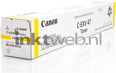 Canon Tonercartridge Canon C-EXV 47 geel