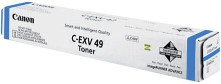 Canon Tonercartridge canon c-exv 49 blauw