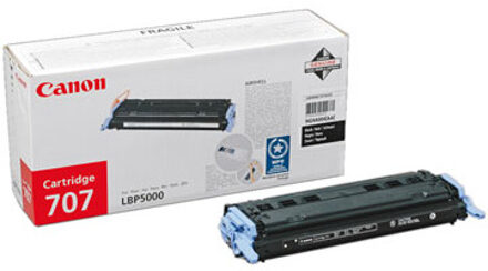 Canon Tonercartridge Zwart 707bk - 2500 Pagina's - 9424a004