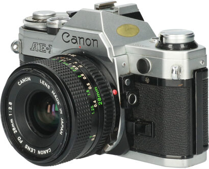 Canon Tweedehands Canon AE-1 met FD 28mm f2.8 new CM5252