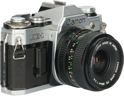 Canon Tweedehands Canon AE-1 met FD 28mm f2.8 new CM6589