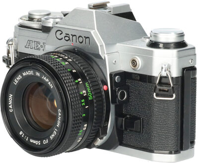 Canon Tweedehands Canon AE-1 + Canon New FD 50mm f/1.8 CM3199