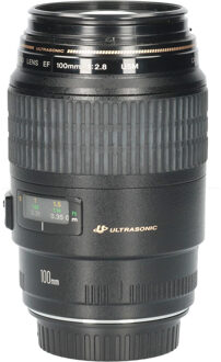 Canon Tweedehands Canon EF 100mm f/2.8 Macro USM CM6162 Zwart