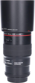Canon Tweedehands Canon EF 100mm f/2.8L IS Macro USM CM0644 Zwart