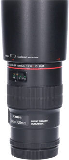 Canon Tweedehands Canon EF 100mm f/2.8L IS Macro USM CM3758 Zwart