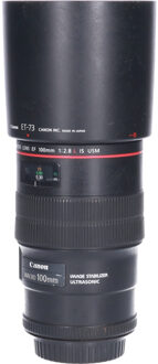 Canon Tweedehands Canon EF 100mm f/2.8L IS Macro USM CM3972 Zwart