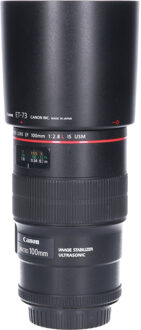 Canon Tweedehands Canon EF 100mm f/2.8L IS Macro USM CM4161 Zwart