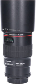 Canon Tweedehands Canon EF 100mm f/2.8L IS Macro USM CM4313 Zwart