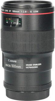 Canon Tweedehands Canon EF 100mm f/2.8L IS Macro USM CM5600 Zwart