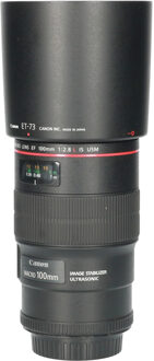 Canon Tweedehands Canon EF 100mm f/2.8L IS Macro USM CM5718 Zwart