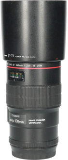 Canon Tweedehands Canon EF 100mm f/2.8L IS Macro USM CM5895 Zwart